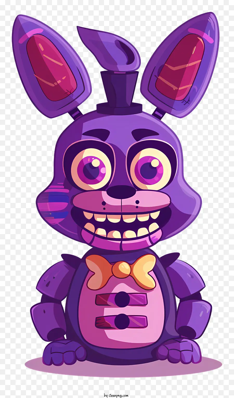 Fnaf Bonnie，Coelho Roxo PNG