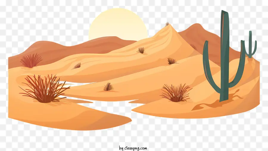 Deserto，A Paisagem Do Deserto PNG