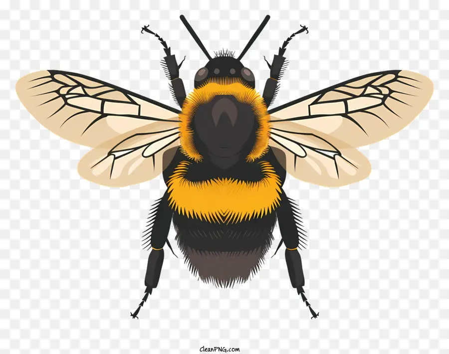 Bumblebee，Abelha PNG