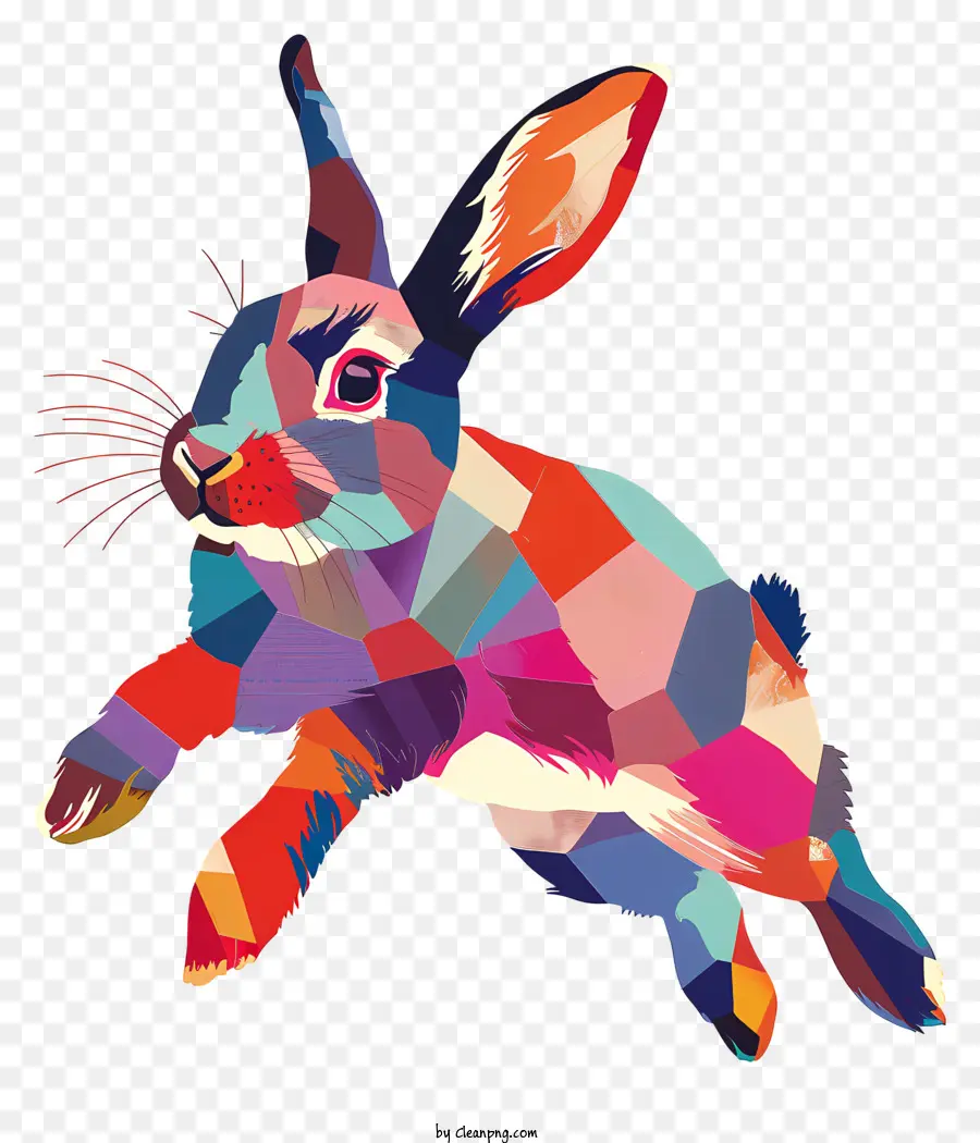 Bunny Hop，Padrão Geométrico PNG