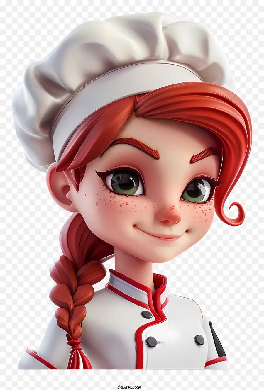 Cartoon Chef，Chefe Mulher PNG
