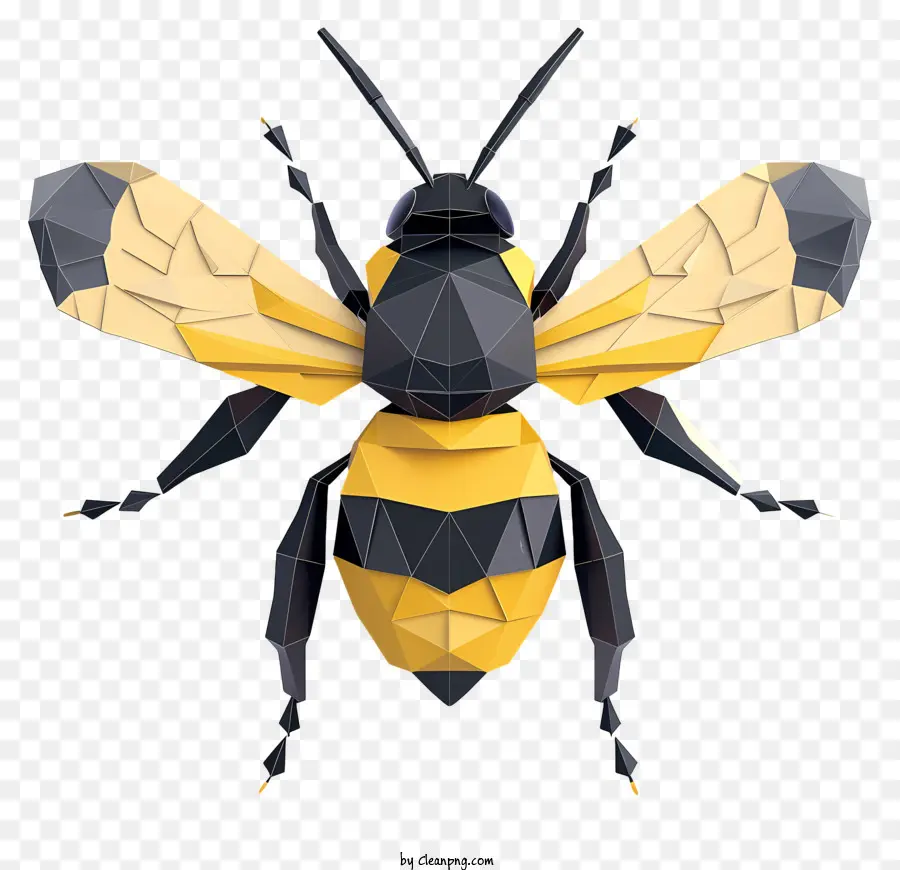 Bumblebee，Preto E Listras Amarelas PNG