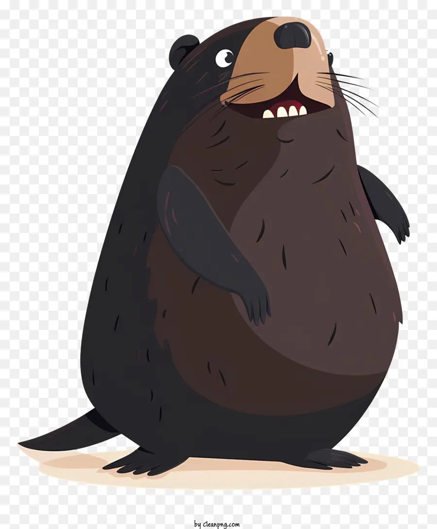 Mole，Cartoon Beaver PNG