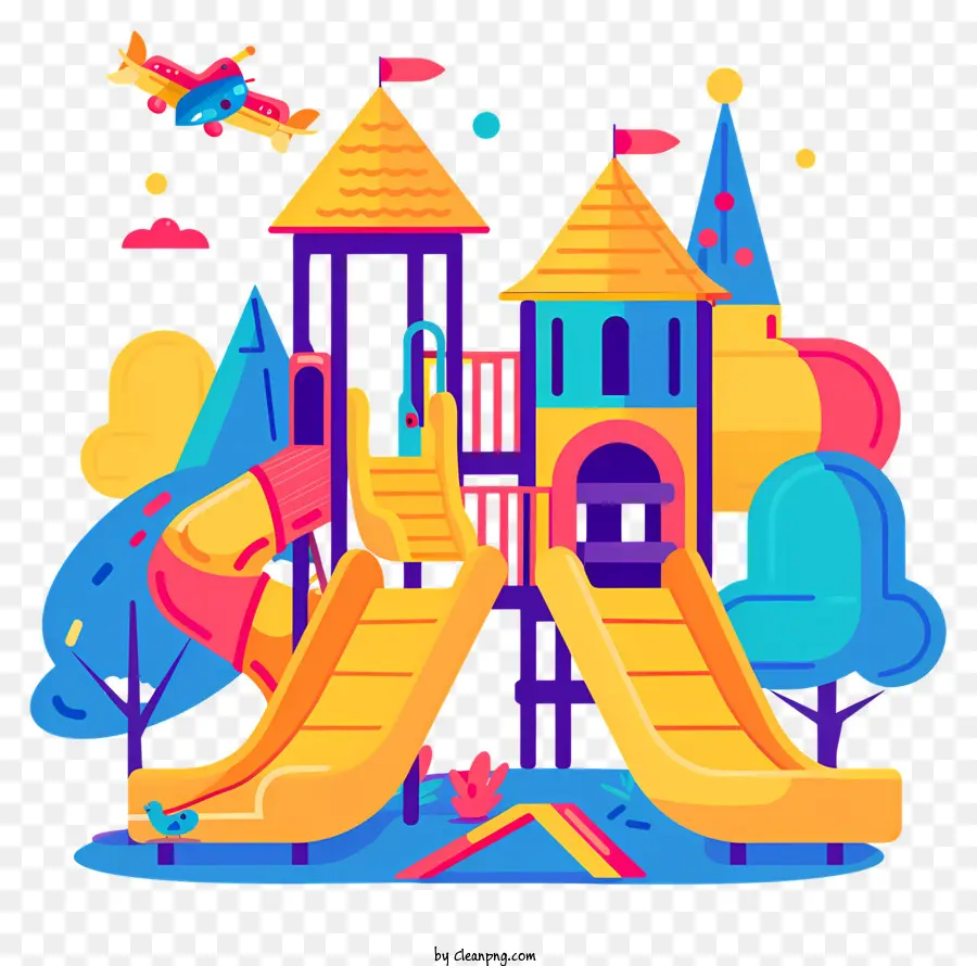 Parque Infantil，Slide PNG