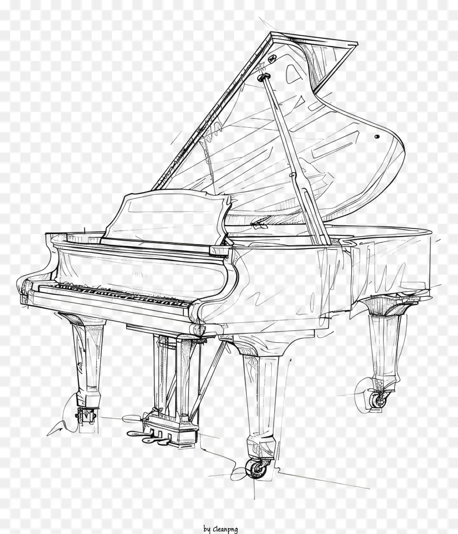 Piano，Piano De Cauda PNG