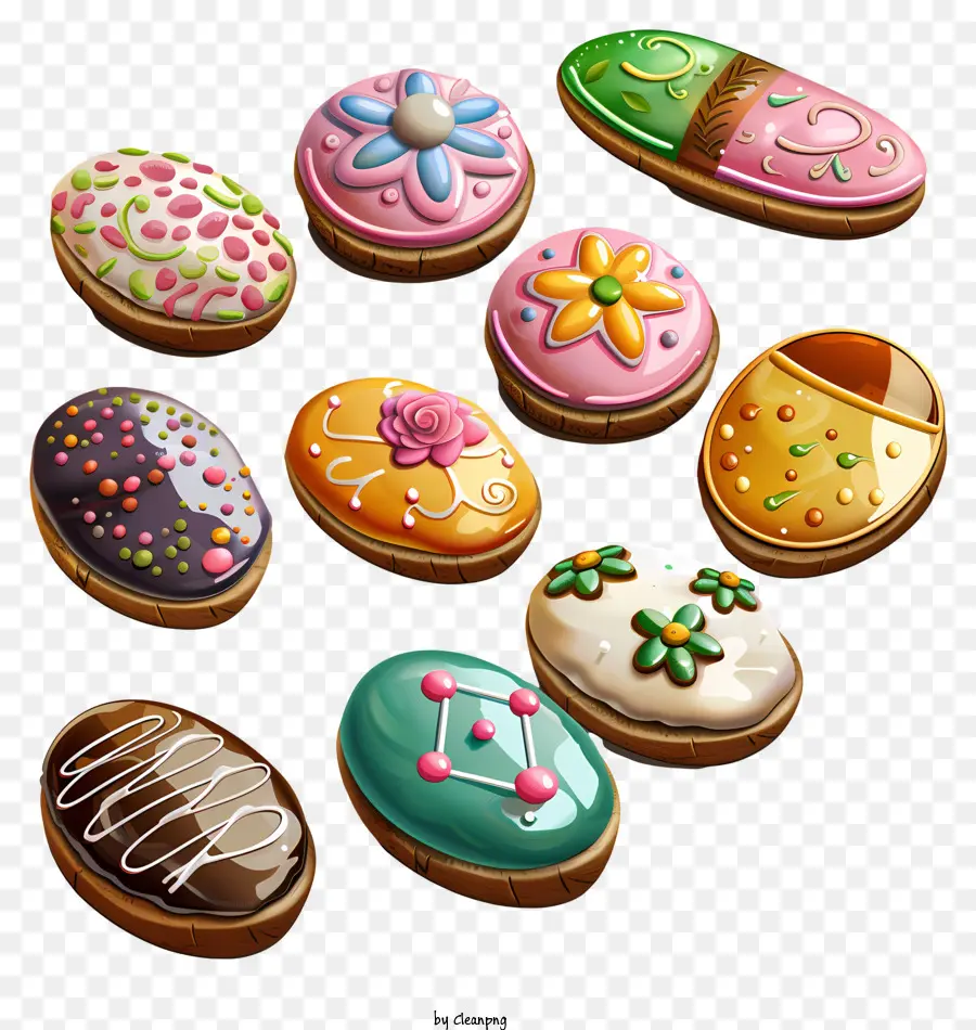 O Domingo De Páscoa，Cookies PNG