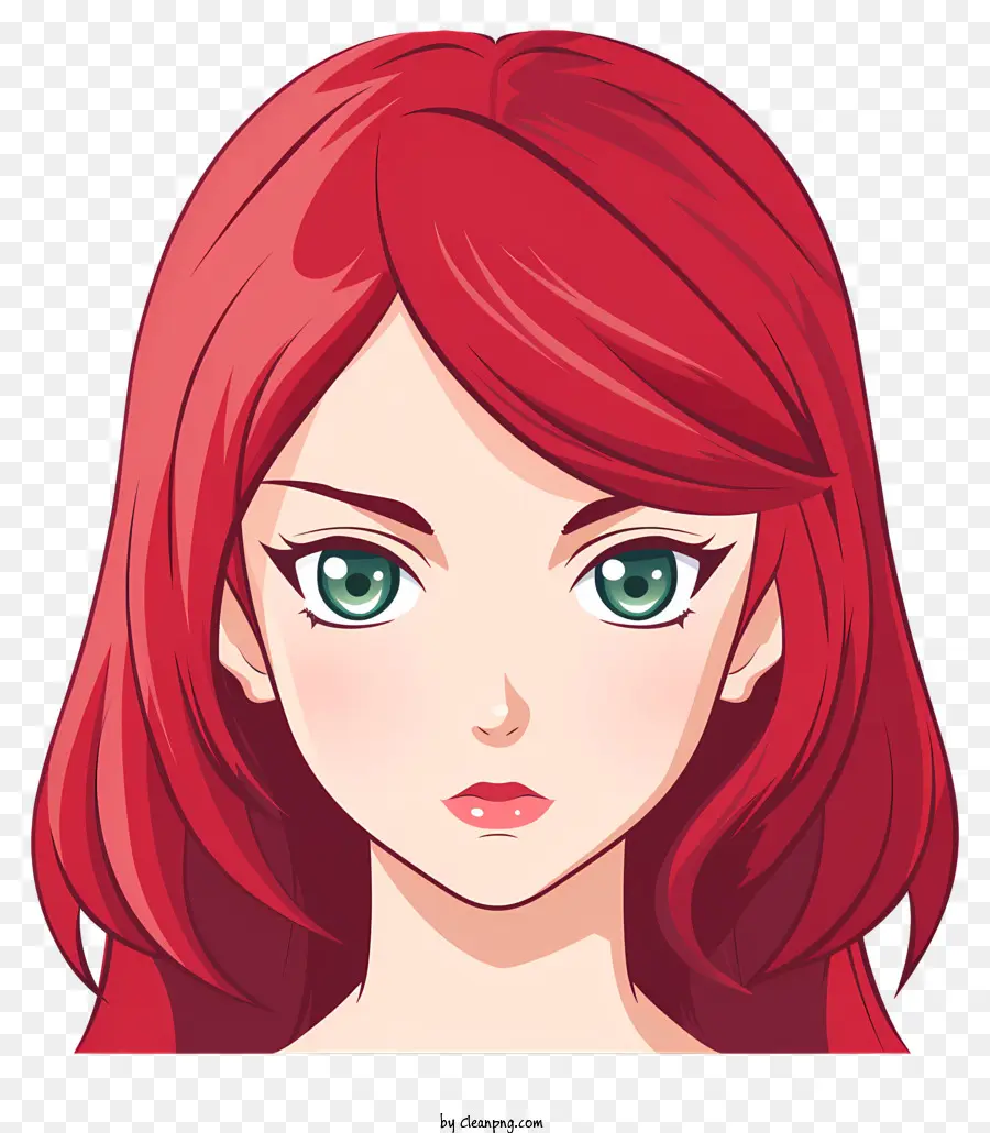 Erza Scarlet，Cabelo Vermelho PNG