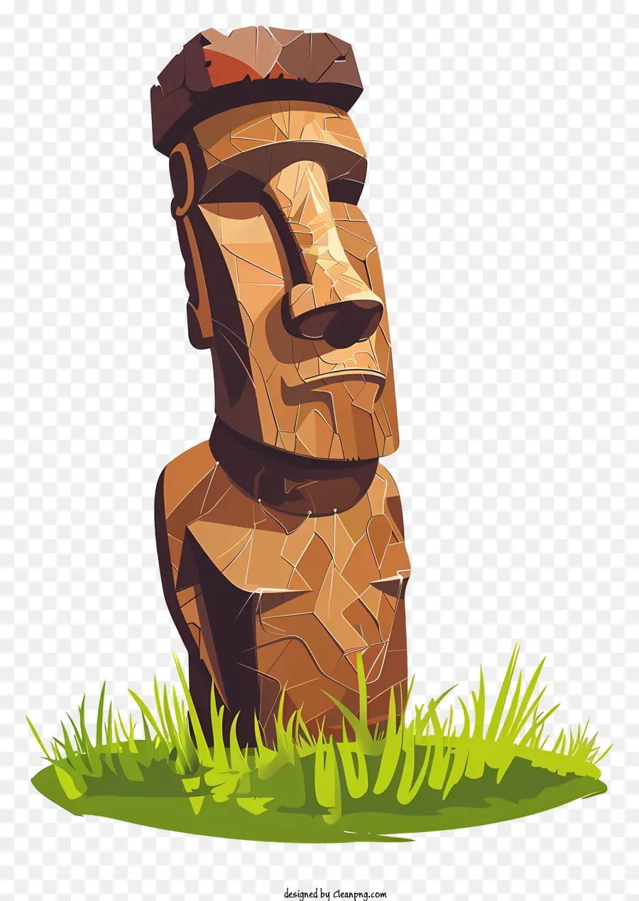 Moai，O Totem Pole PNG