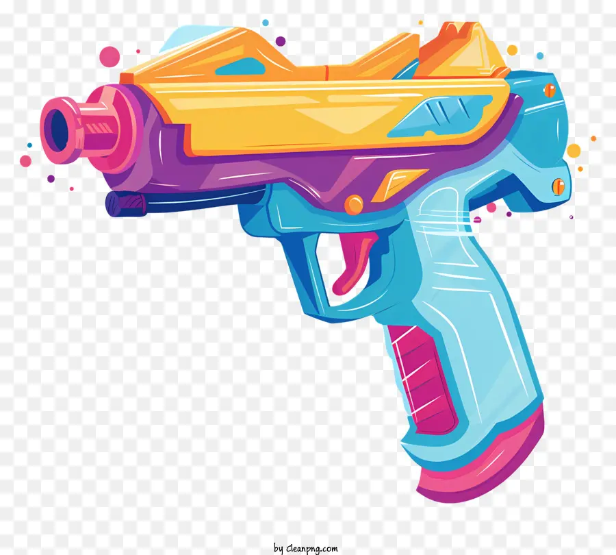 Pistola De água，Colorido PNG
