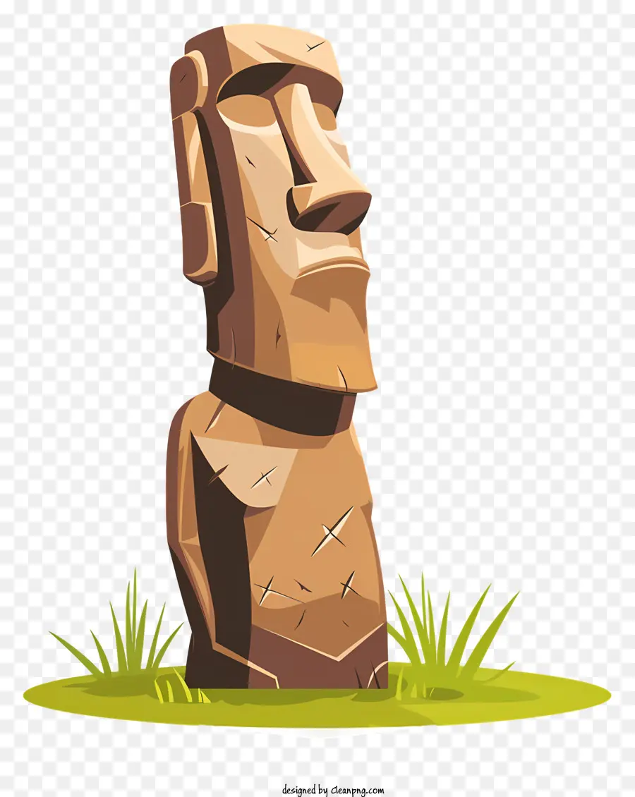 Moai，O Totem Pole PNG