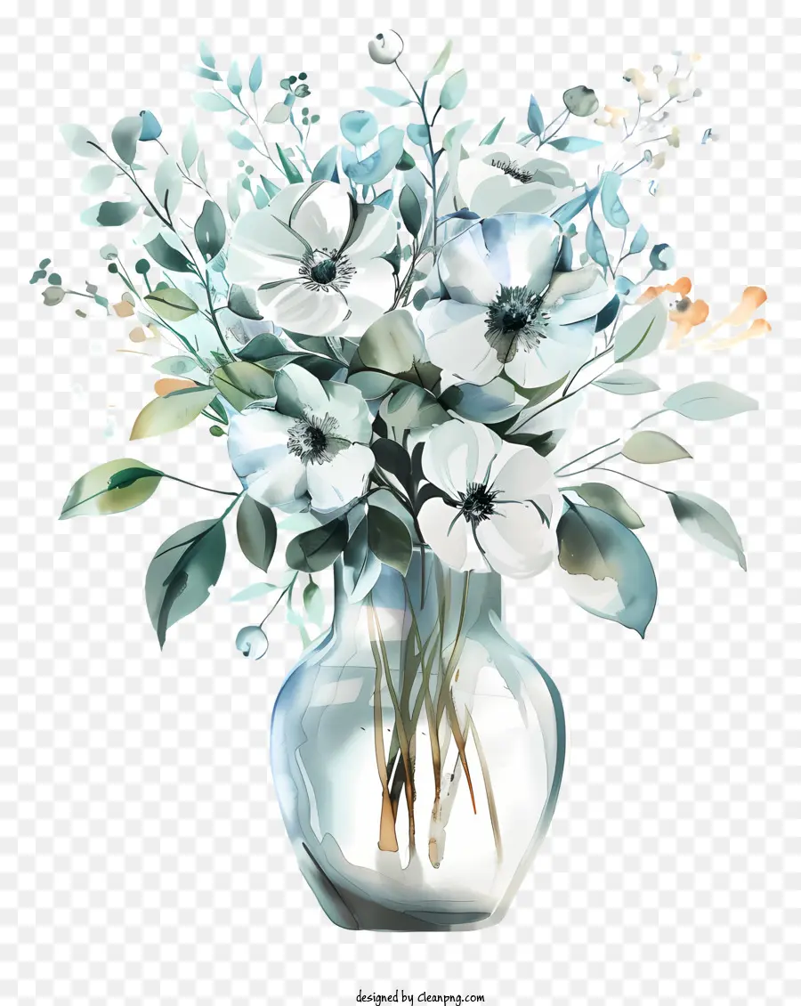 Blumen，Flores Brancas PNG