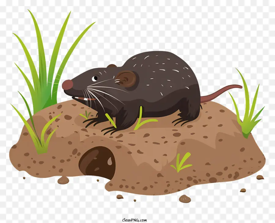 Mole Dia，Brown Animal PNG