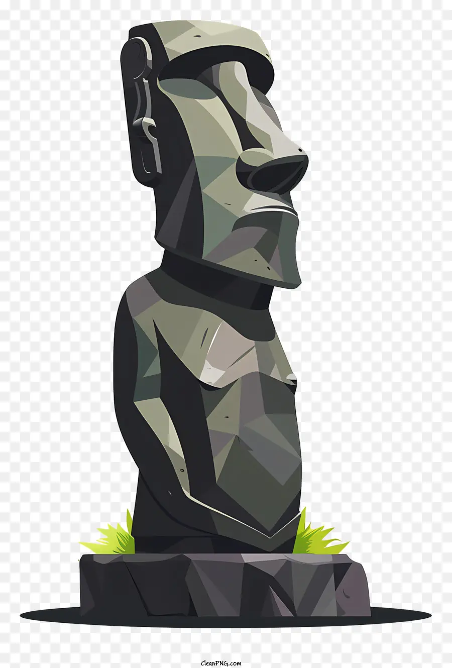 Moai，Estátua De Pedra PNG