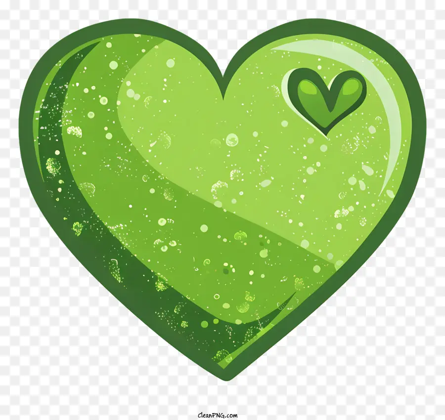 Coração Verde，Fruto Em Forma De Coração PNG