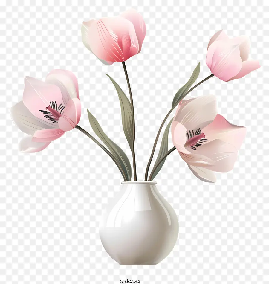 Blumen，Vaso Branco PNG