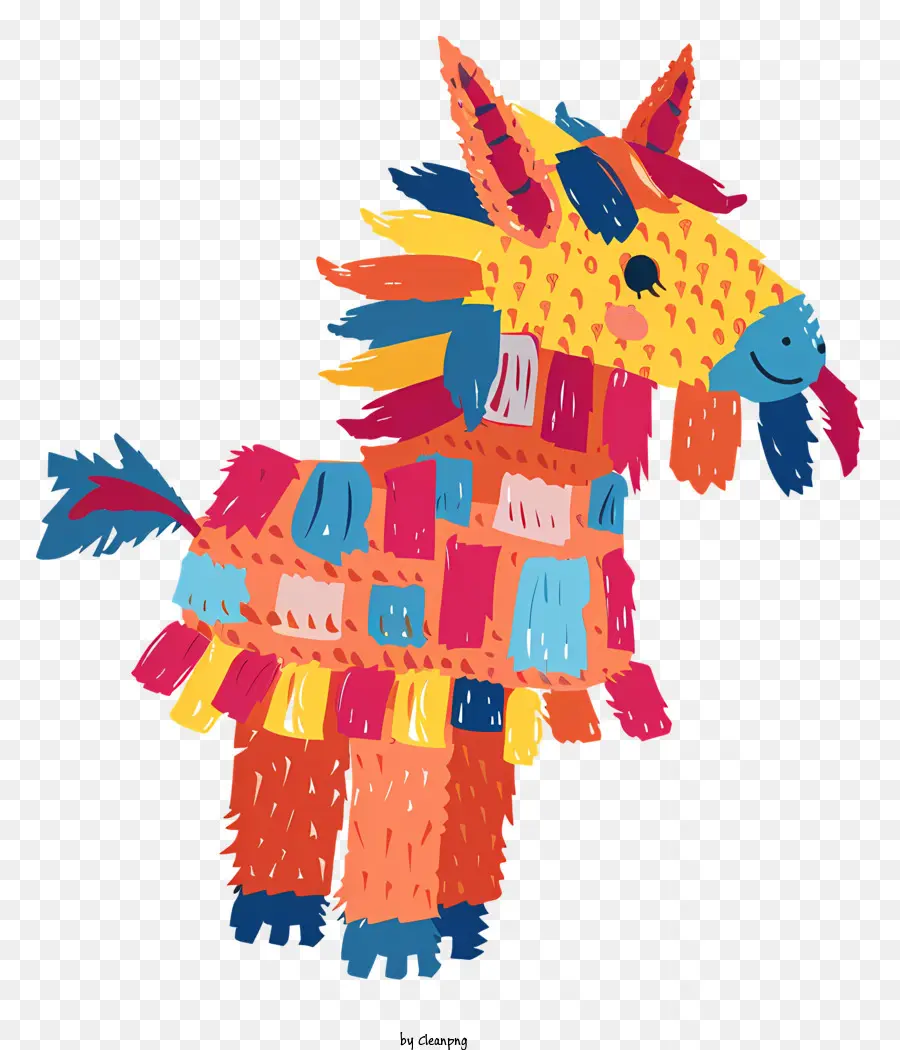 Pinata，Burro Pintado PNG