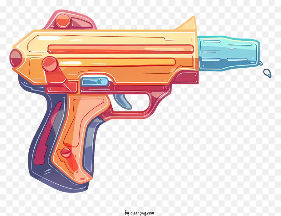 Pistola De água，Brinquedo De Verão PNG
