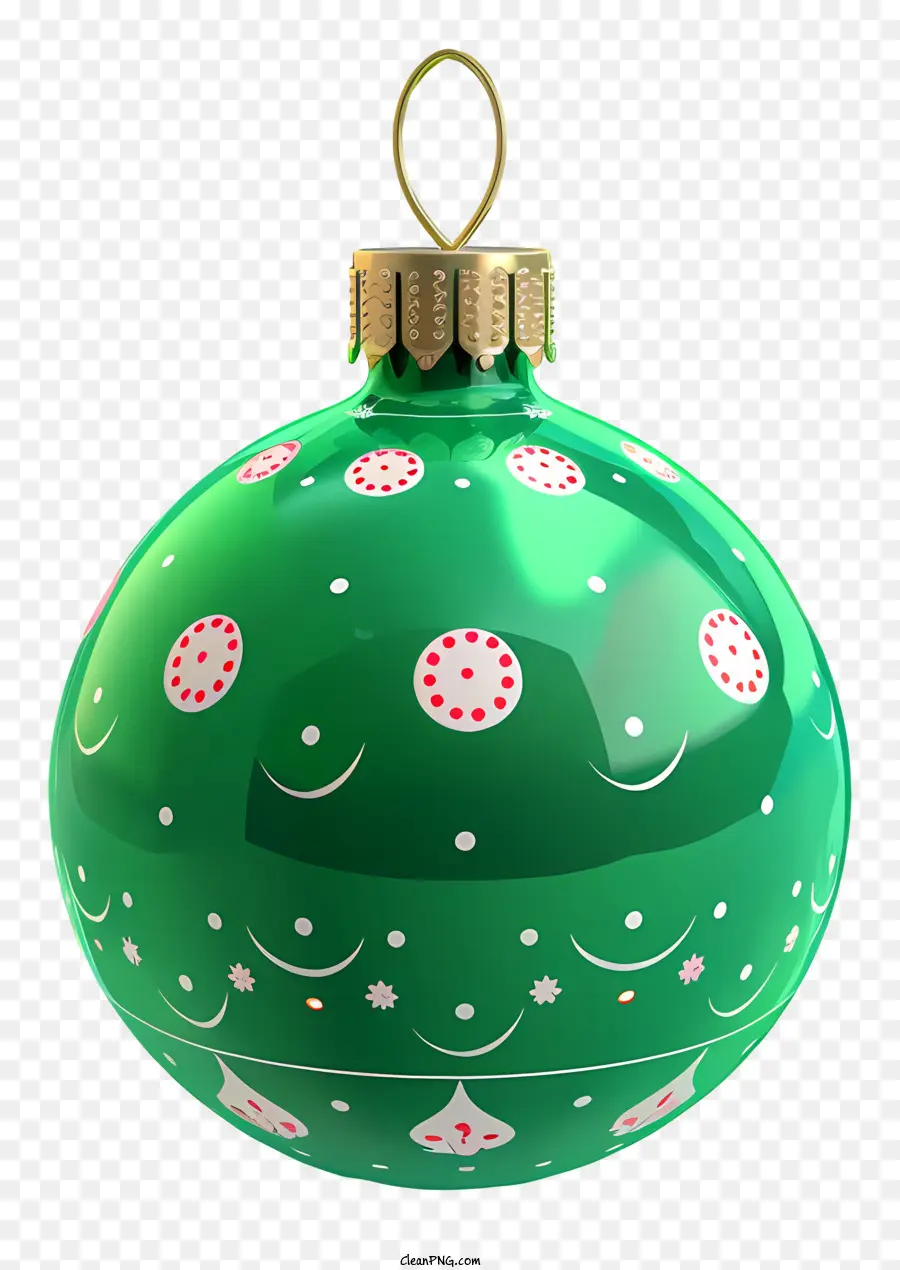 Bola Da árvore De Natal，Bola De Vidro Verde PNG