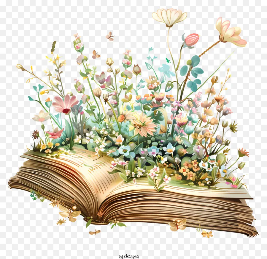 Primavera，Livro PNG