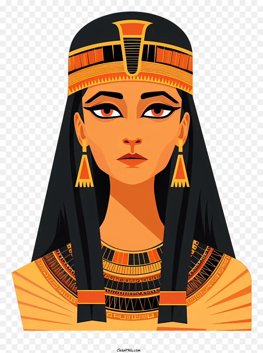 Mulher Egípcia，Egito Antigo PNG