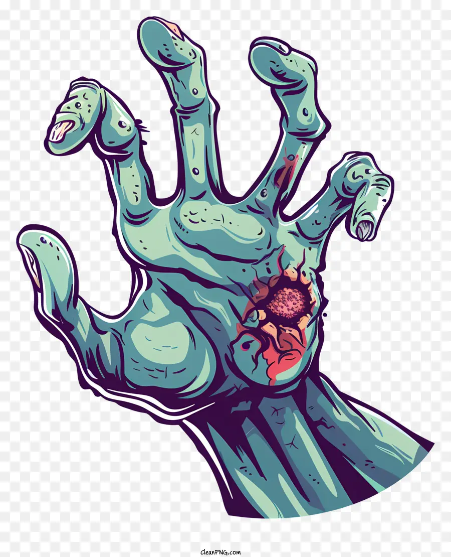 Mão De Zumbi，Zombie PNG