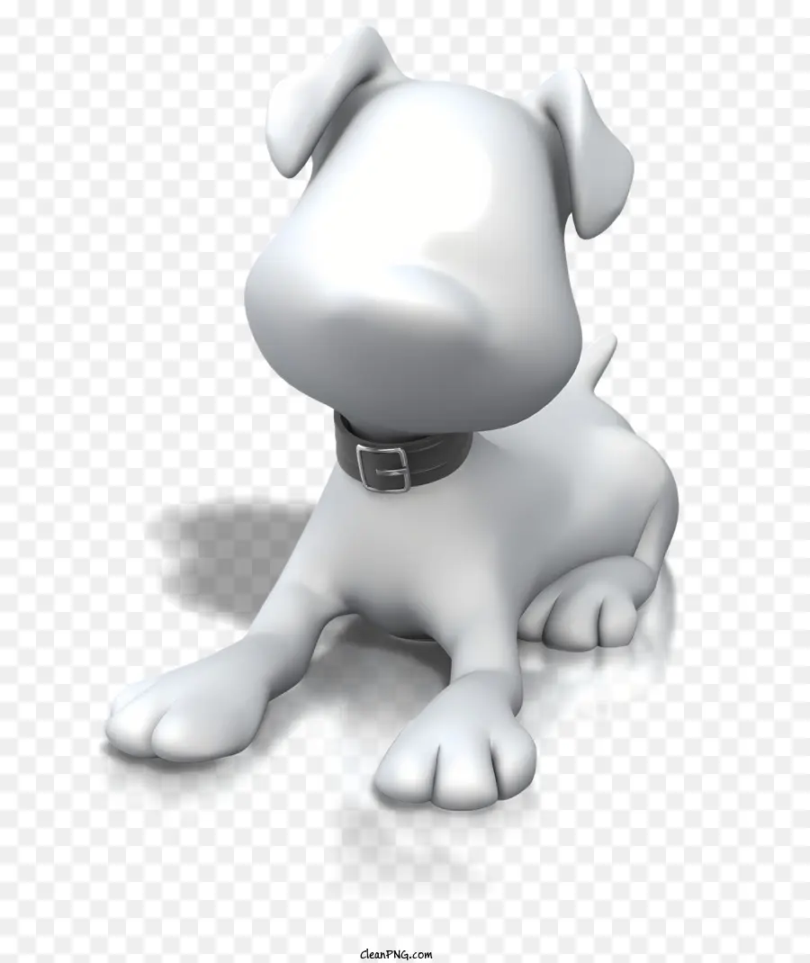 Stick Figure，Cão Branco PNG