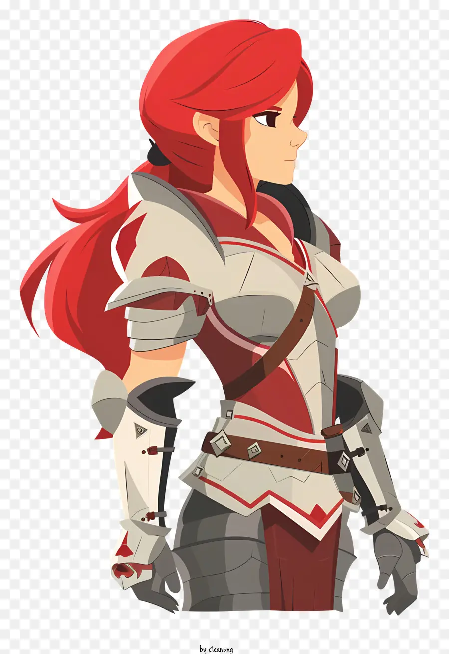 Erza Scarlet，Guerreiro Blindado PNG