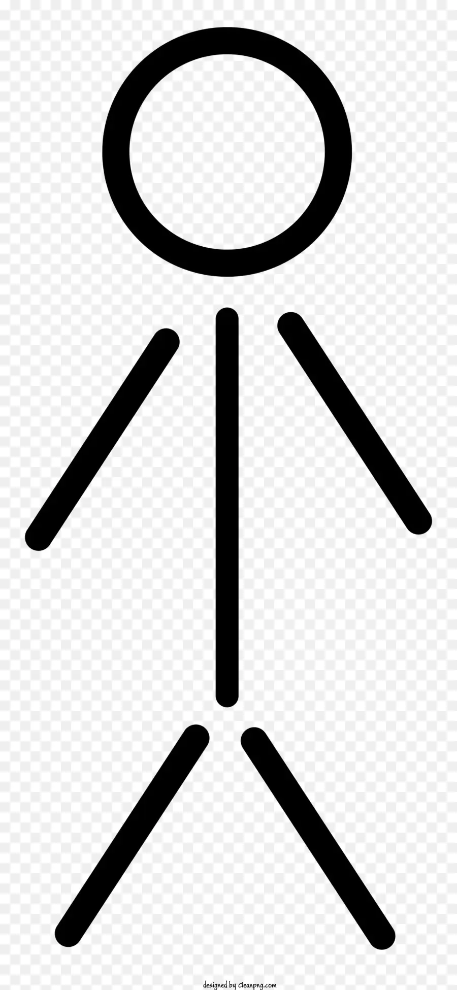 Stick Figure，Silhueta PNG