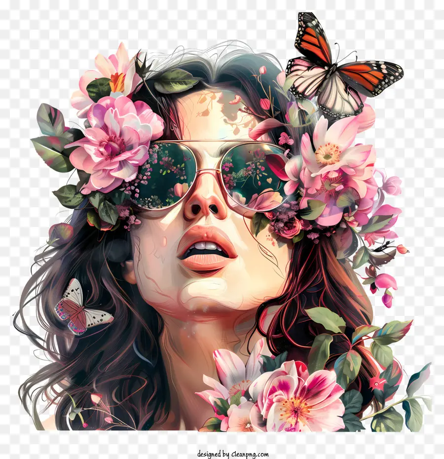 Primavera，Pintura Digital PNG