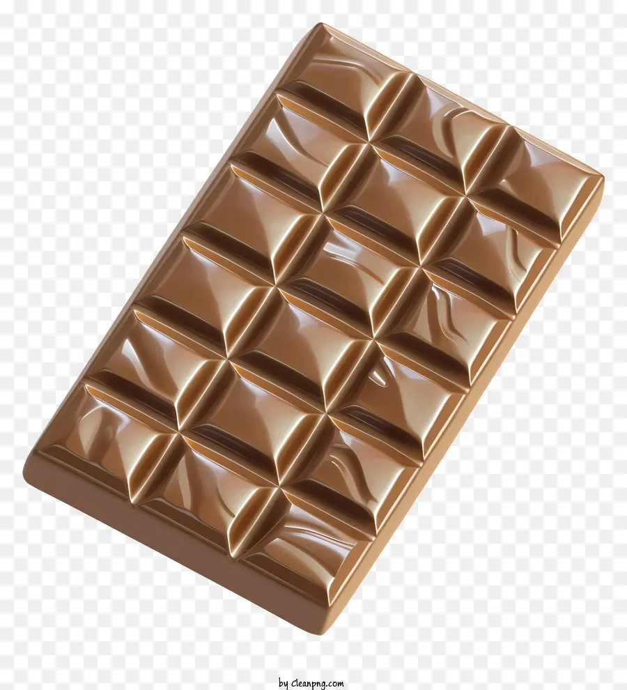 Barra De Chocolate，Cor Marrom PNG