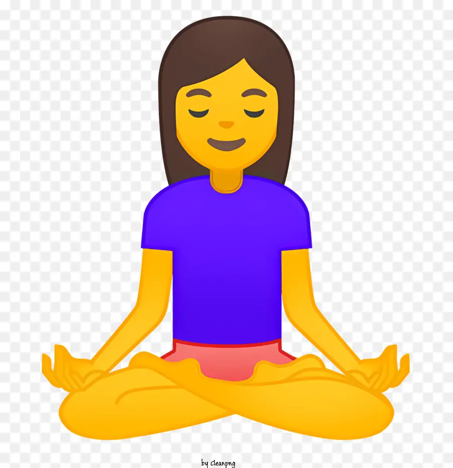 Emoji，Meditação PNG
