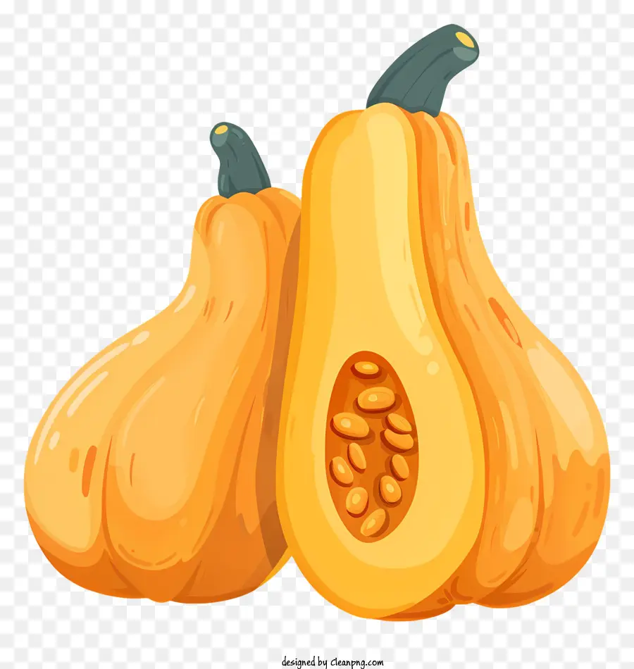 Butternut Pumpkin，Squash PNG
