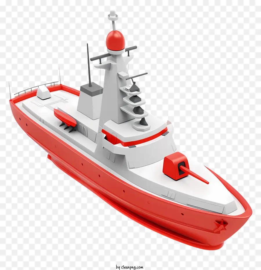 Naval，Renderização Em 3d PNG