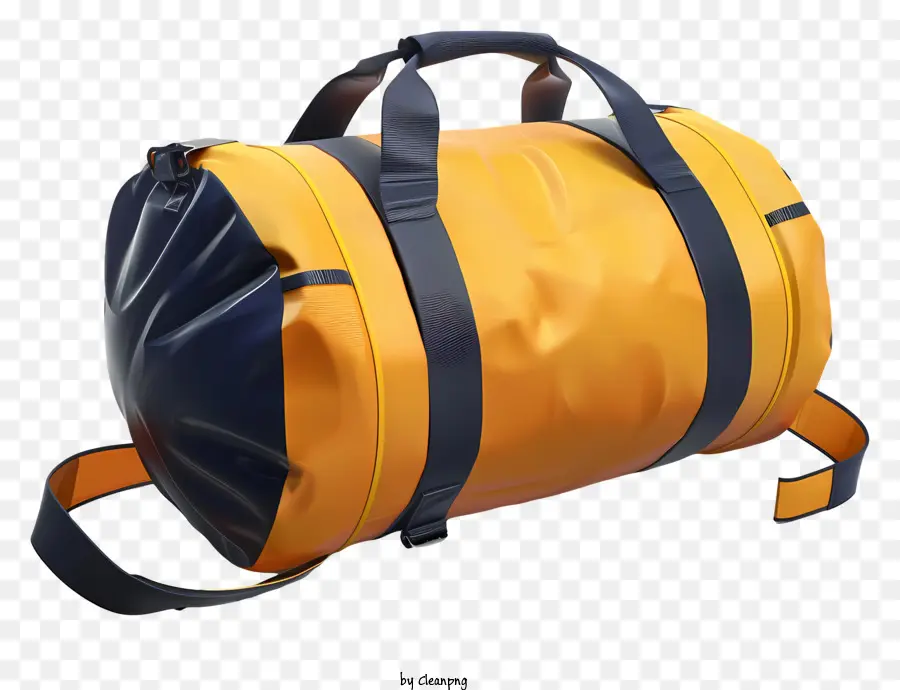 Duffle Bag，Bolsa De Mochila Amarela PNG