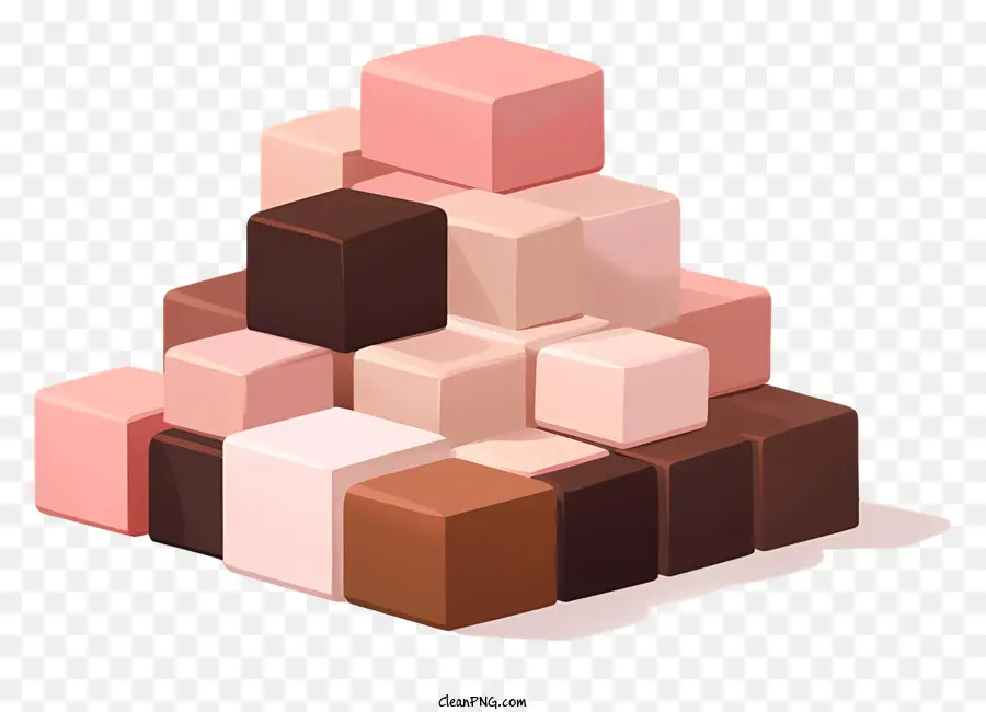 Blocos De Construção，Blocos De Construção De Chocolate PNG