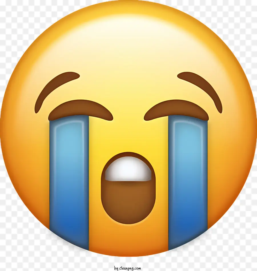 Emoji，Emoticon Chorando PNG