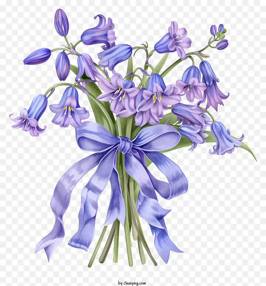 Flor De Bluebell，Flor De Primavera PNG