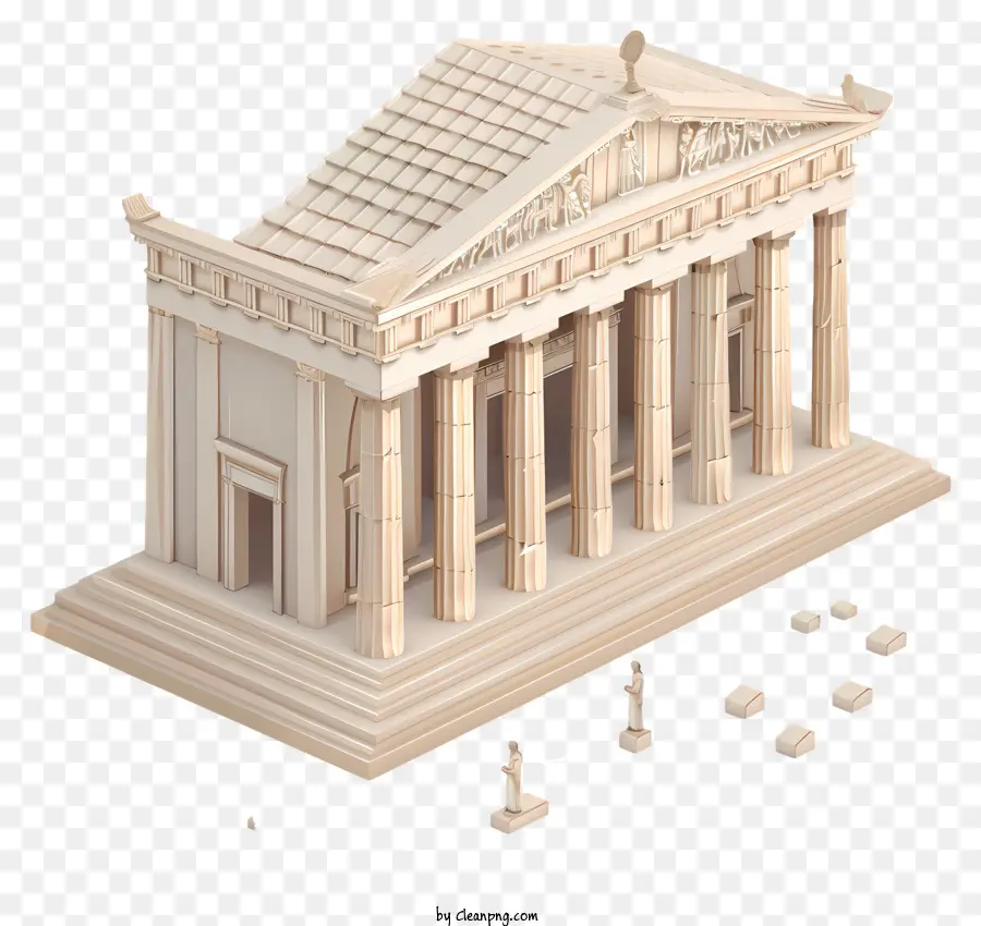 Templo Grego，Antigo Templo Grego PNG