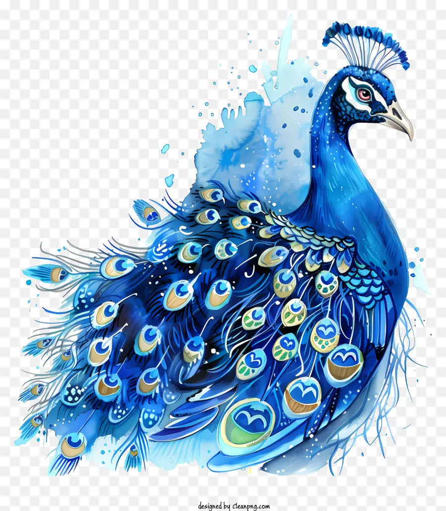 Pavão Azul，Pavão PNG