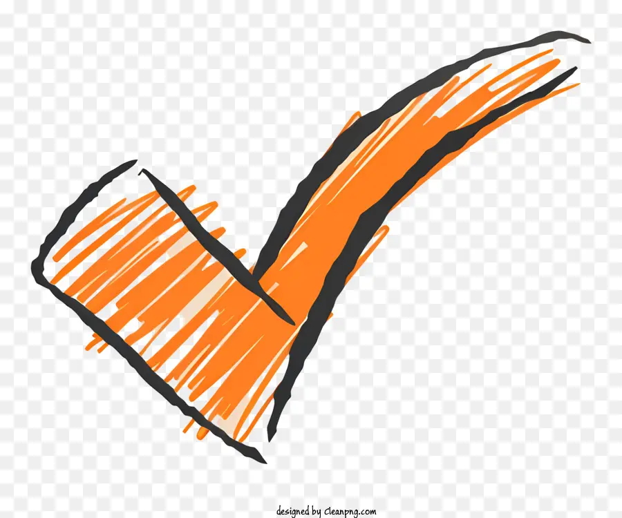 Laranja Marca De Seleção，Checkmark PNG