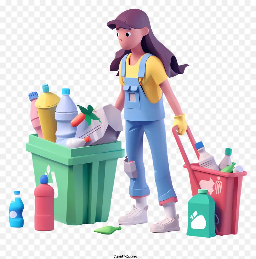 Limpeza De Lixo，Gestão De Resíduos PNG