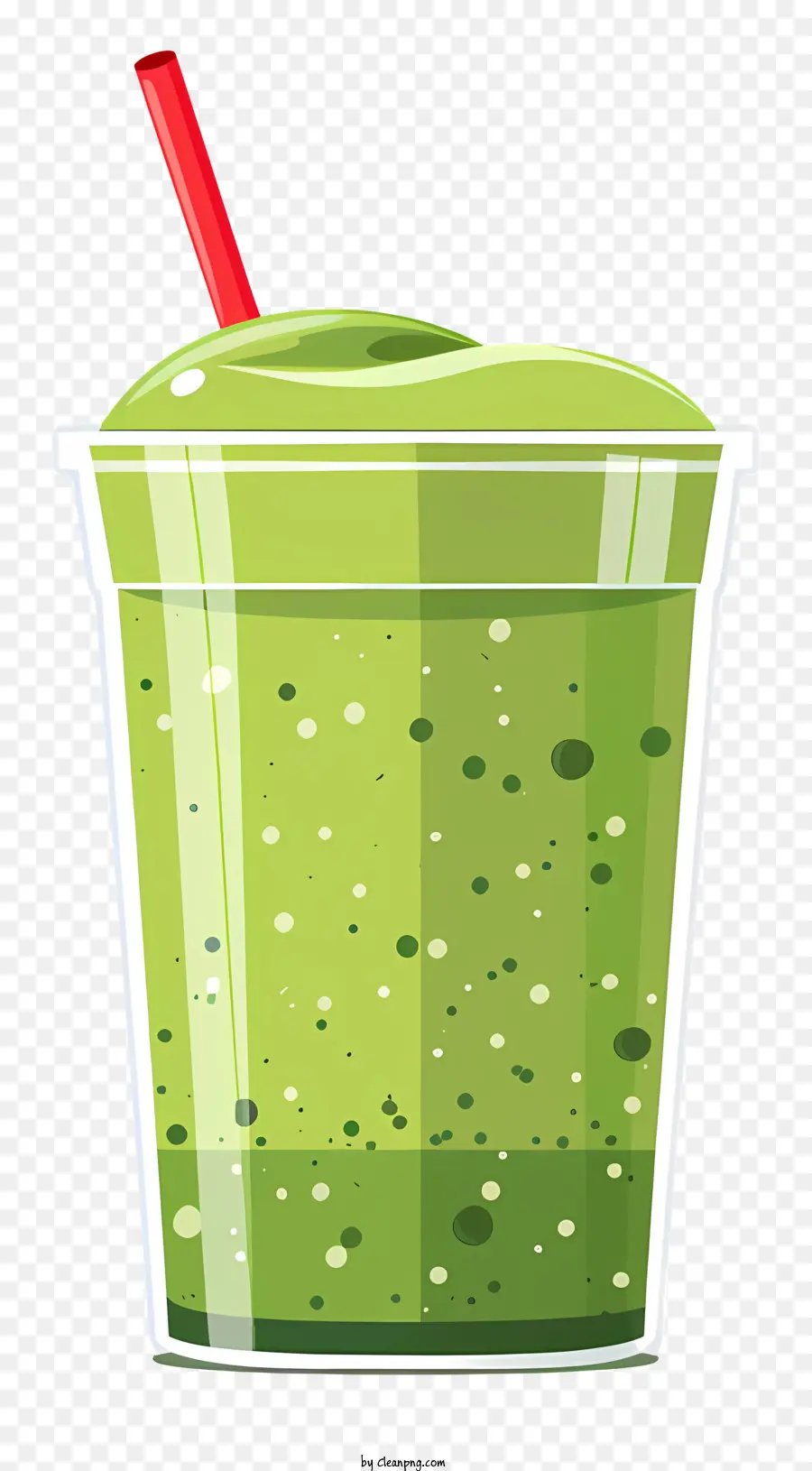 Bebida Matcha，Smoothie Verde PNG