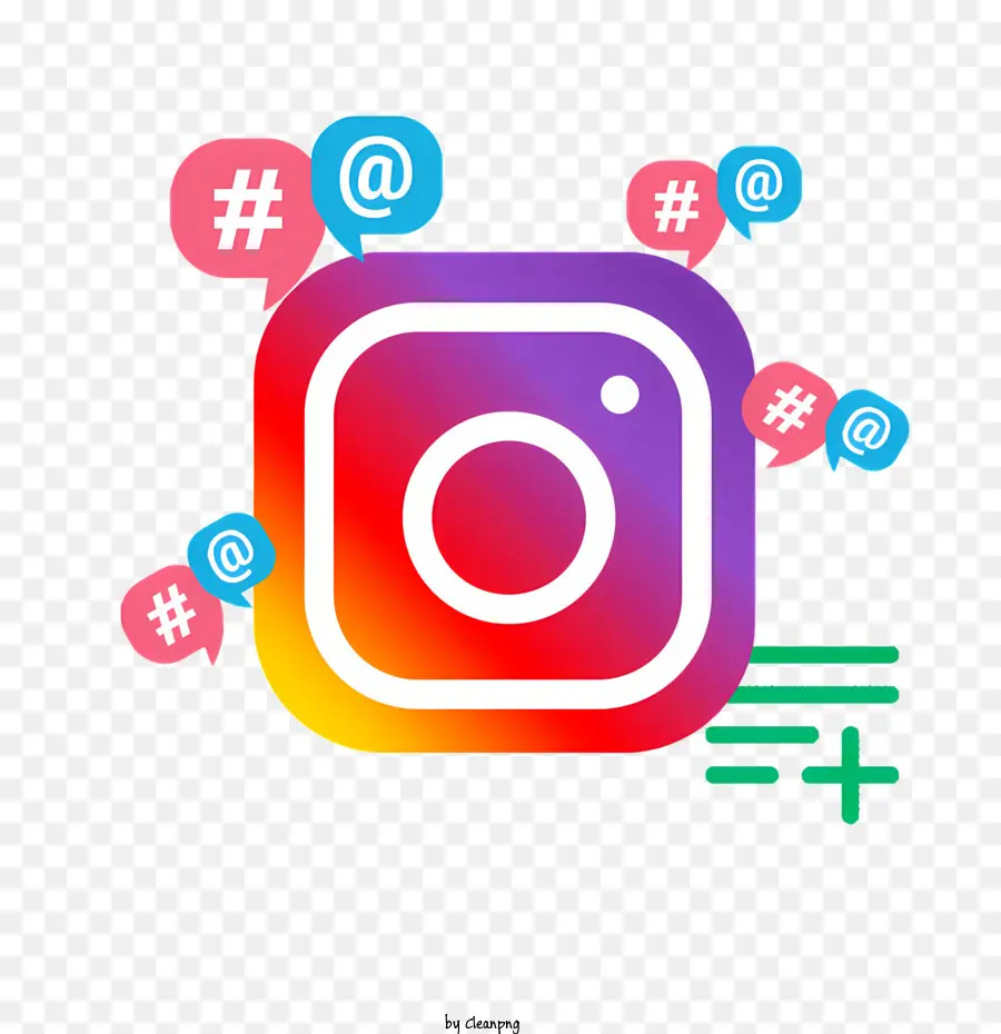 Instagram，Social Media PNG