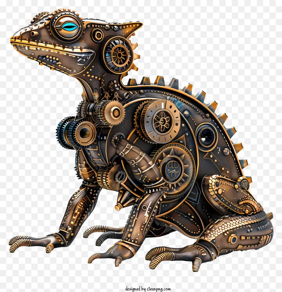 Steampunk，Lagarto PNG