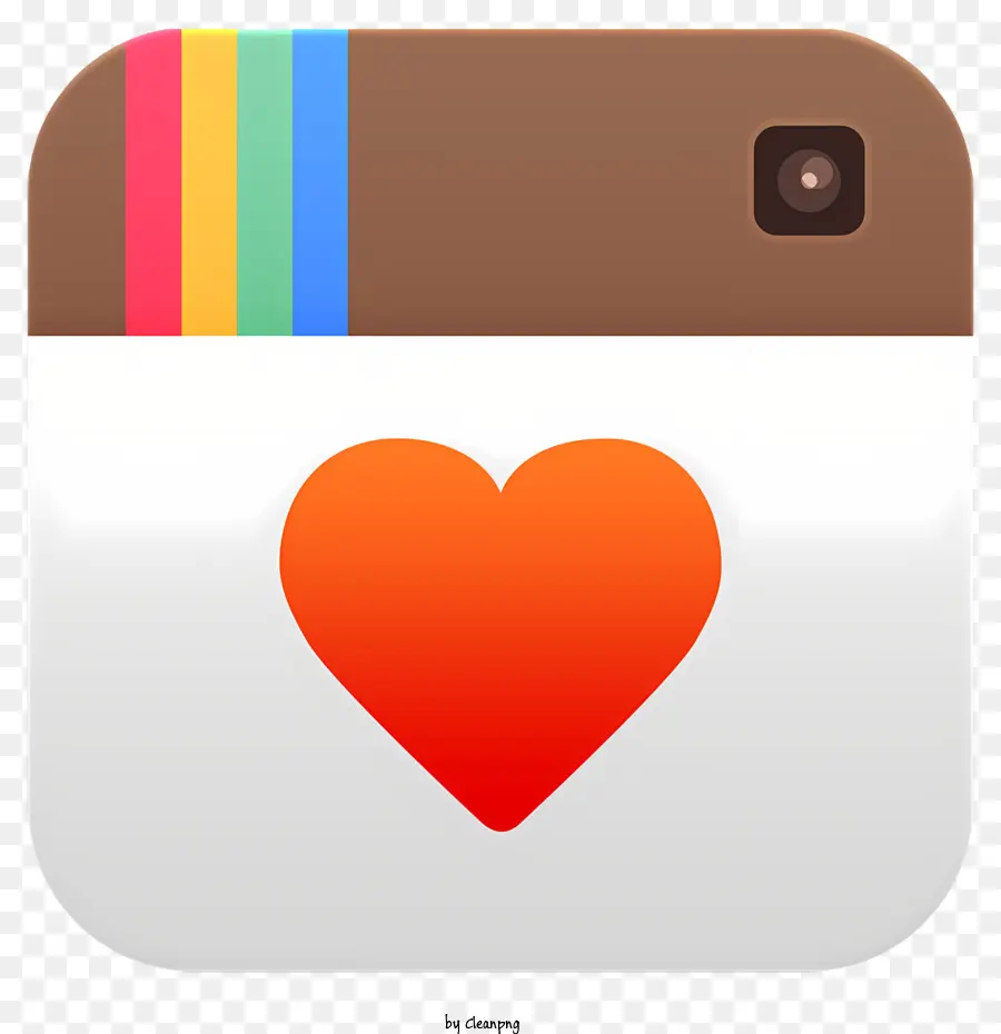 Instagram，Heartshaped Balão PNG