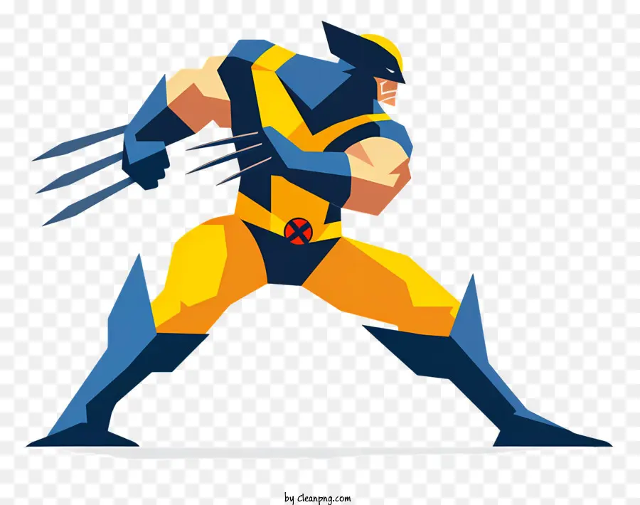 Wolverine，Personagem De Desenho Animado PNG