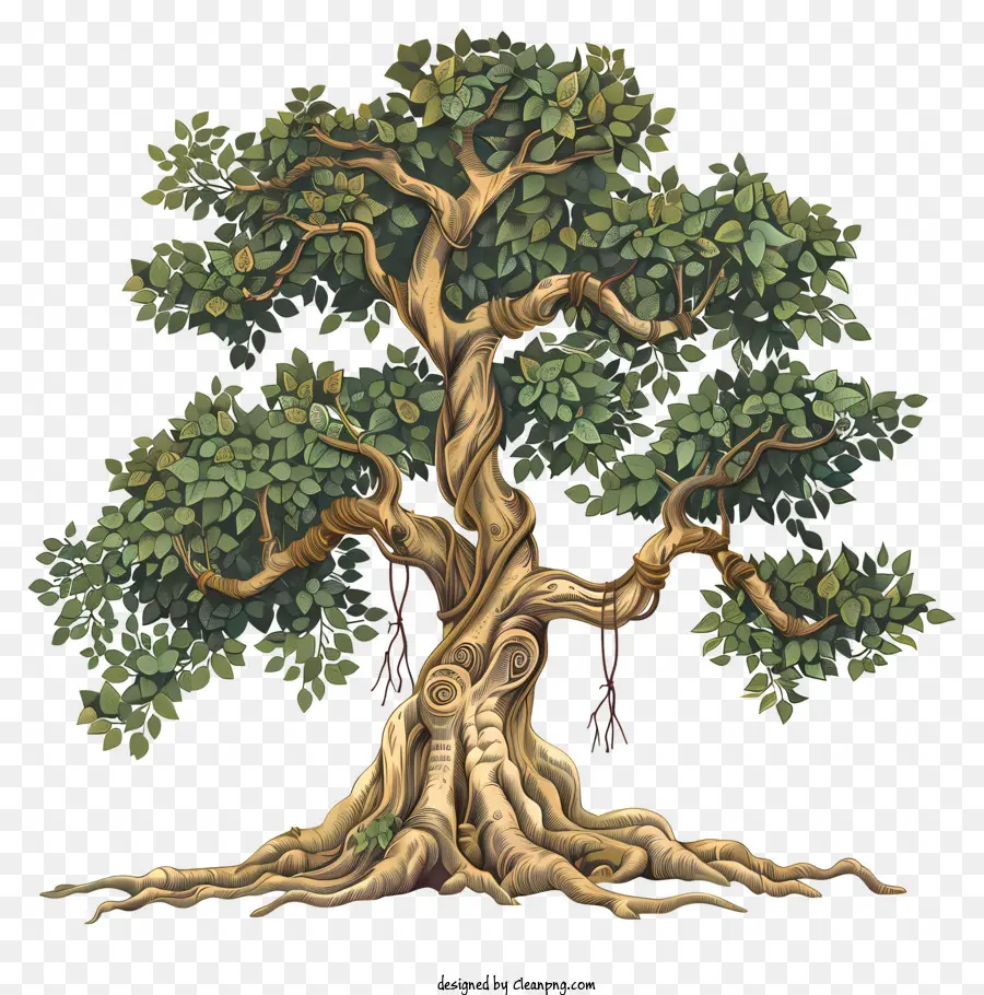 árvore Bodhi，árvore Velha PNG