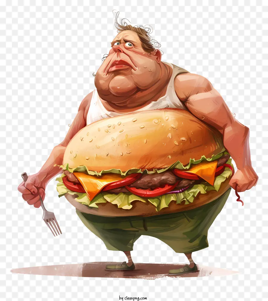 Mundo Obesidade Dia，Burger PNG