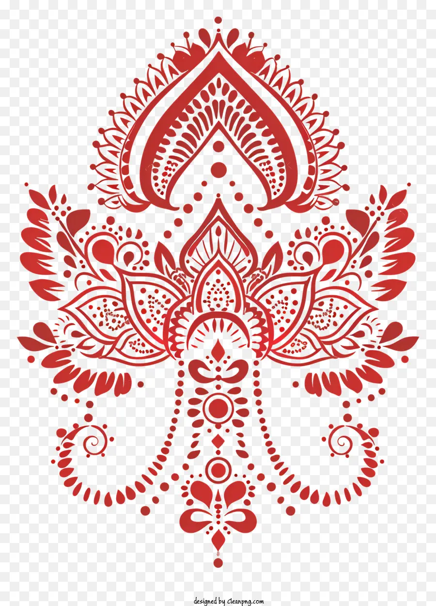 Mehndi，Padrão Tradicional PNG