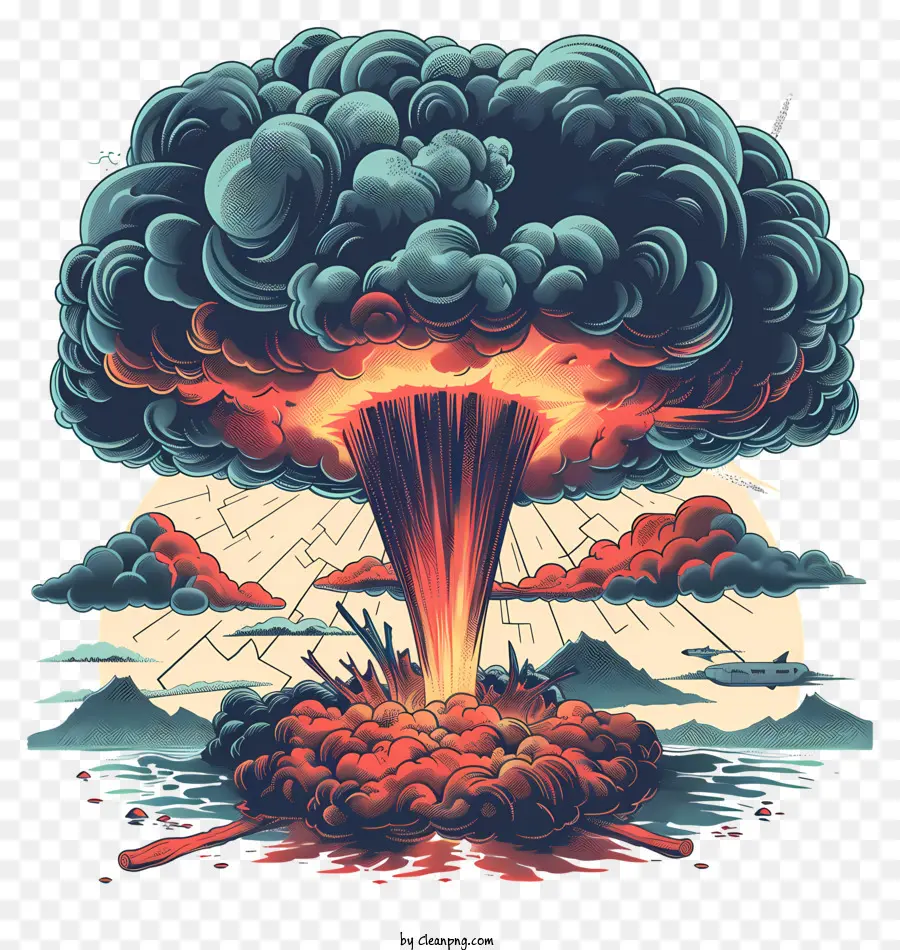 Explosão Do Nuke，Vaporizado PNG